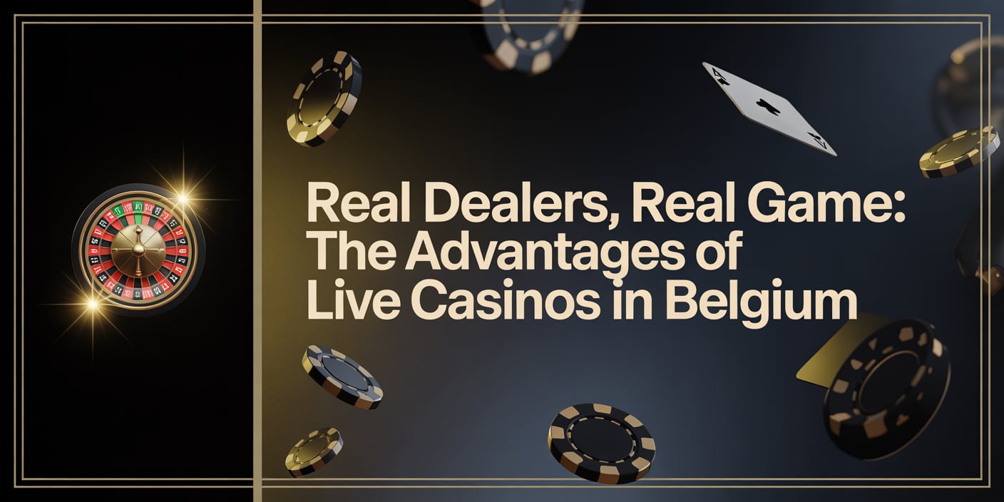 Real Dealers, Real Game: The Advantages of Live Casinos in Belgium